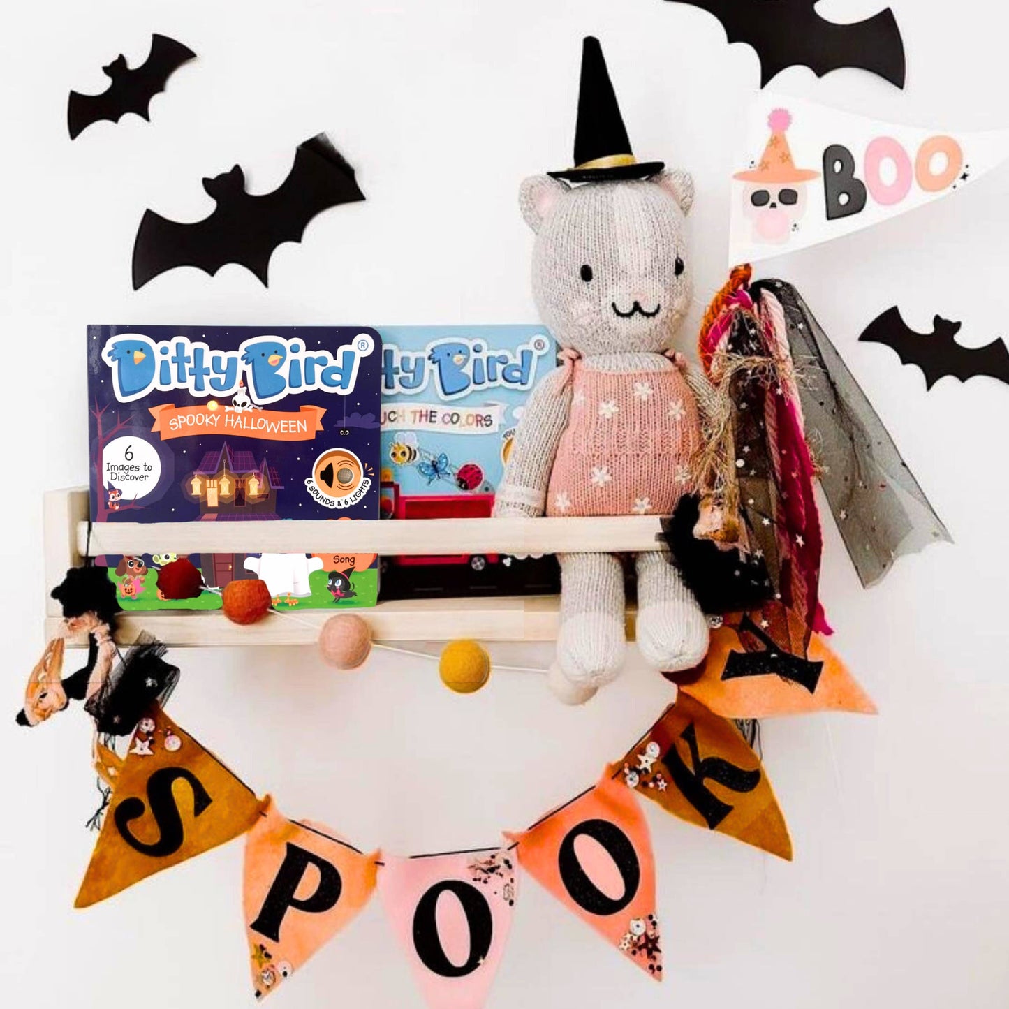 NEW Ditty Bird Book: Spooky Halloween - Best Toys Halloween