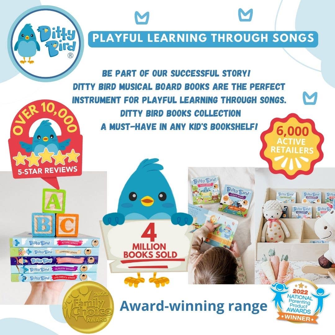 Ditty Bird Sound Book : Nursery Rhymes | Mother's Day Gift!