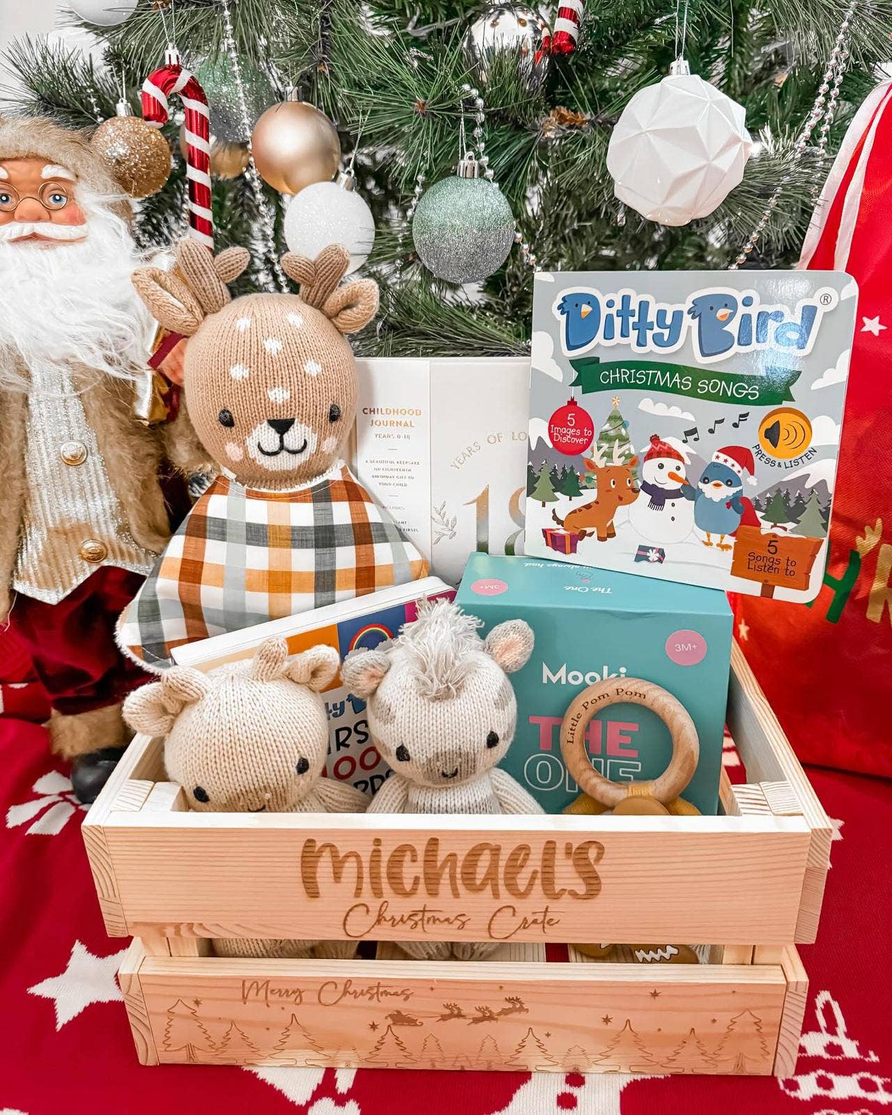 Ditty Bird Baby Books Christmas songs - Stocking stuffer