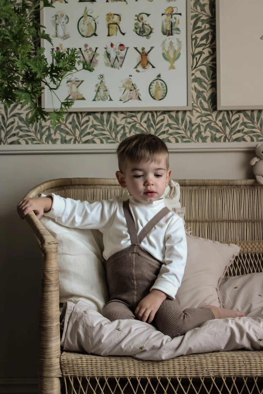 Silly Silas Footless tights - Cocoa Blend