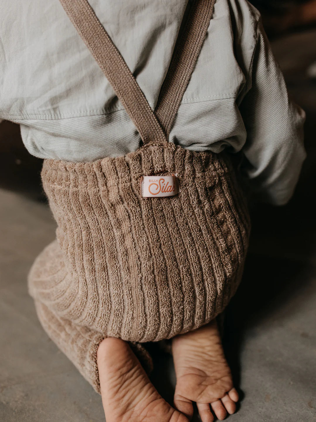 Silly Silas Granny Teddy Footless - Peanut Blend
