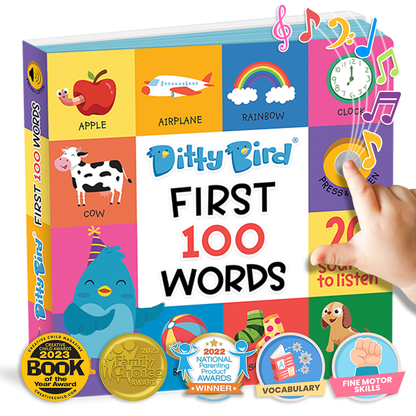 First 100 Words | Ditty Bird Baby book-Award Family Choice
