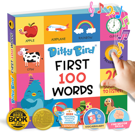 First 100 Words | Ditty Bird Baby book-Award Family Choice