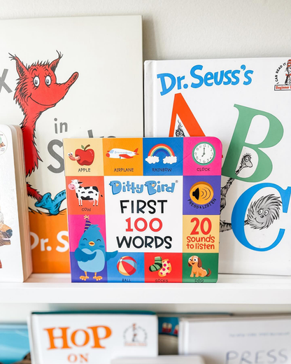 First 100 Words | Ditty Bird Baby book-Award Family Choice