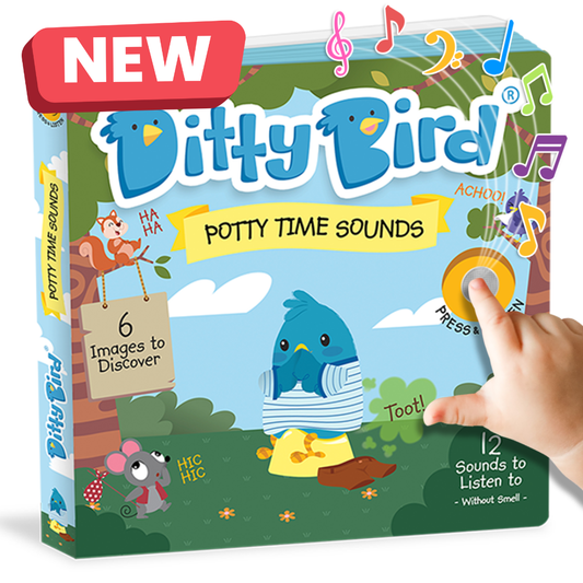 NEW | Potty Time Sounds | Ditty Bird Baby Sound Book