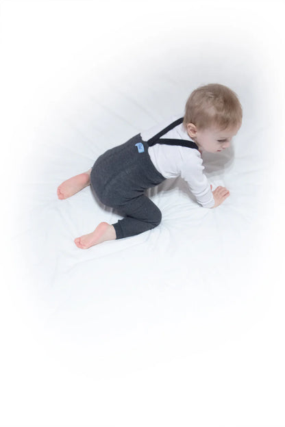 Silly Silas Footless tights - Footless Dark Grey Blend