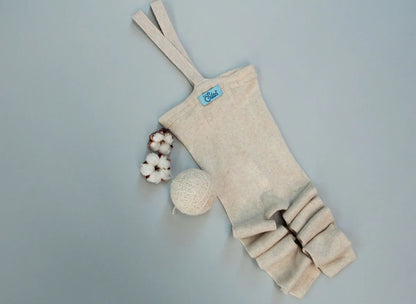 Silly Silas Wooly Footless - Cream Blend