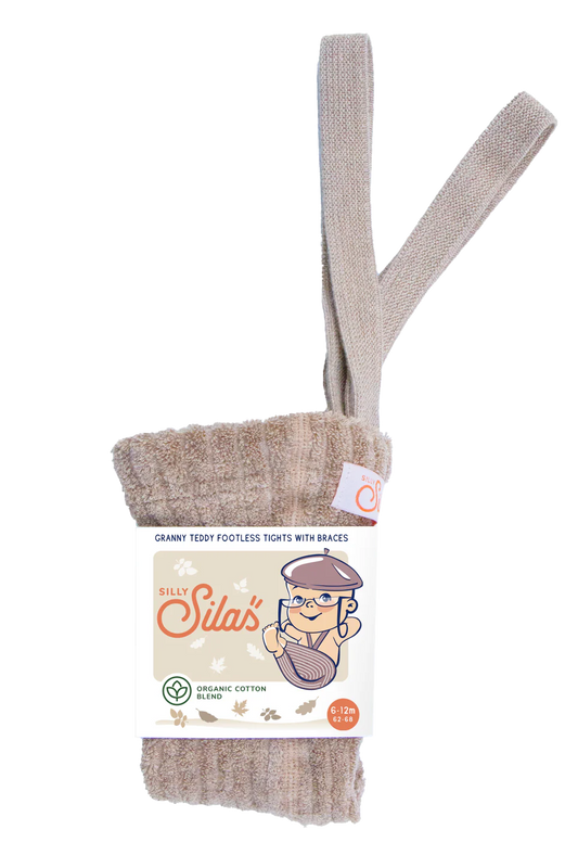 Silly Silas Granny Teddy Footless - Peanut Blend