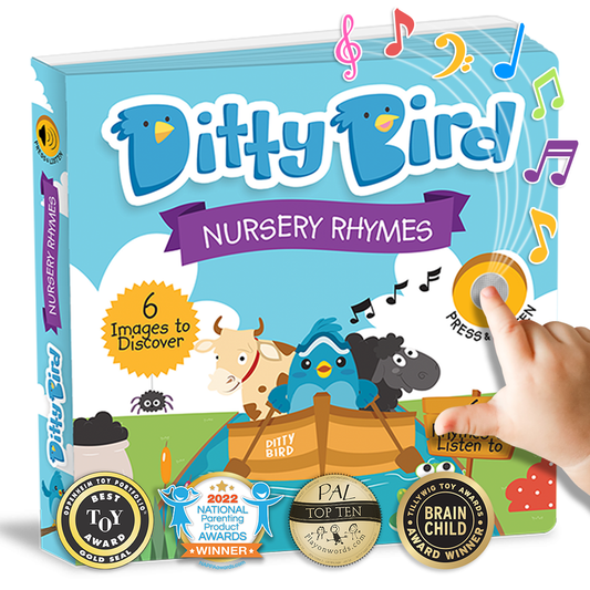 Ditty Bird Sound Book : Nursery Rhymes |  Mother's Day Gift!