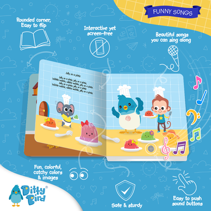 Ditty Bird Sound Book- BEST SELLER - Funny Songs