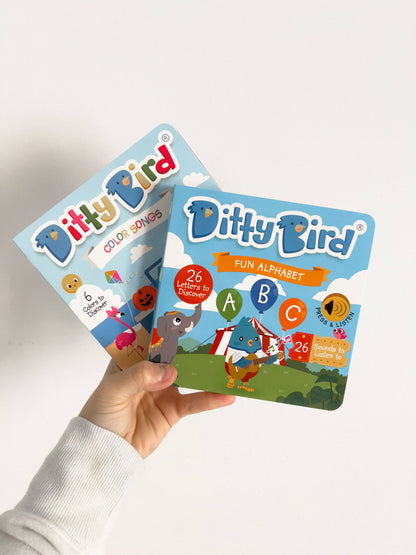 NEW | Fun Alphabet | ABC Song | Ditty Bird Baby Sound Book